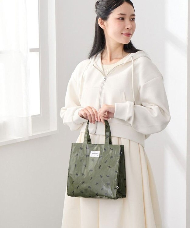 ROOTOTE 3601【ラミネート加工 正方形型】 EU.スクエア.ラミネート-S 02：グランパ