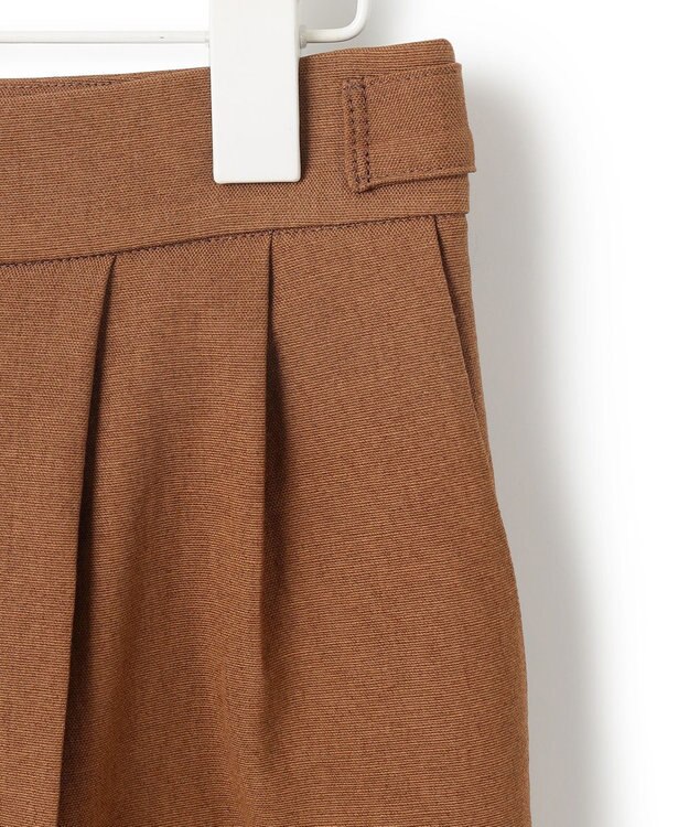 ICB L 【接触冷感・UVケア・撥水・洗える】LooseWeave テーパードパンツ ブラウン系