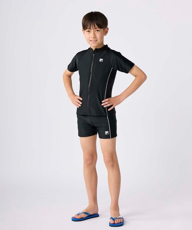 OP／FILA 【FILA】ラッシュセパスクール水着 ブラック