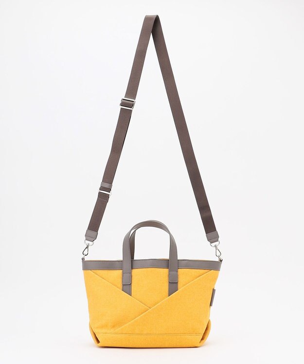 Y'SACCS リネンライク　イニシャルトート　Sサイズ イエロー