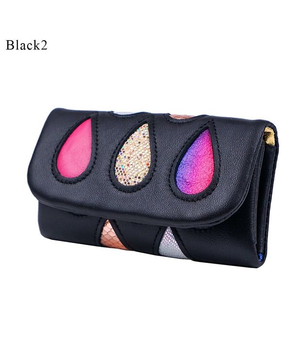 tsumori chisato CARRY ドロップス　キーケース 【かわいいデザイン！本革のやわらかな風合い】 ブラックⅡ