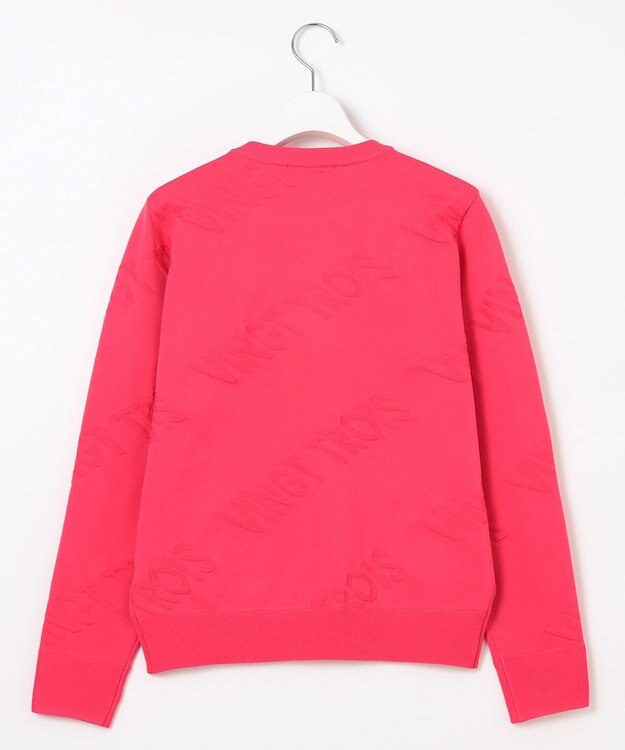 23区GOLF 【WOMEN】ロゴスポーツニット イージーケア ピンク系