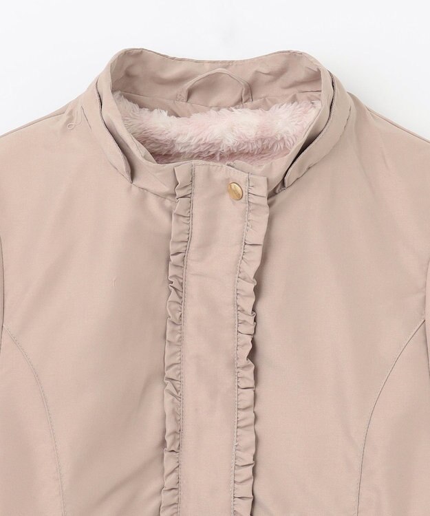 ANY KIDS ガーリー モッズ コート ベージュ