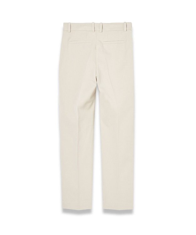 JOSEPH ギャバジンストレッチ　スリムストレートトラウザーズ Quail