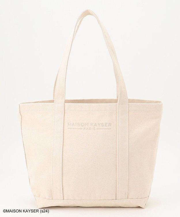 ANY 【MAISON KAYSERコラボ】刺繍ロゴトートバッグ エクリュ