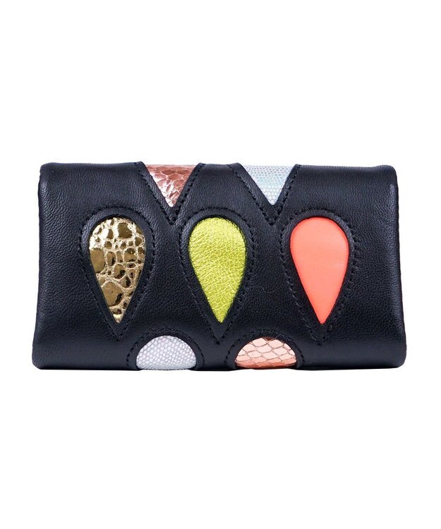 tsumori chisato CARRY ドロップス　キーケース 【かわいいデザイン！本革のやわらかな風合い】 ブラックⅡ