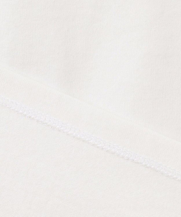 UNFILO 接触冷感カラーロゴT オフ×ブルー