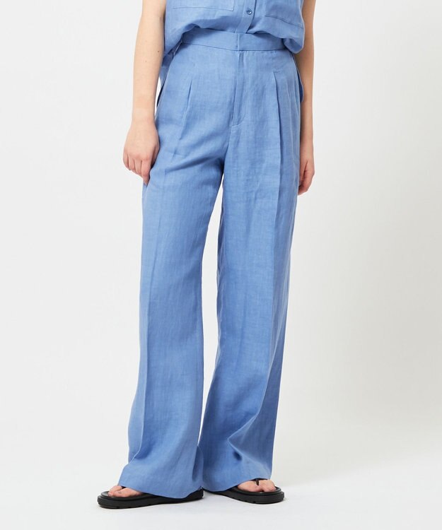 BEIGE， BASILE / ワイドパンツ Sax