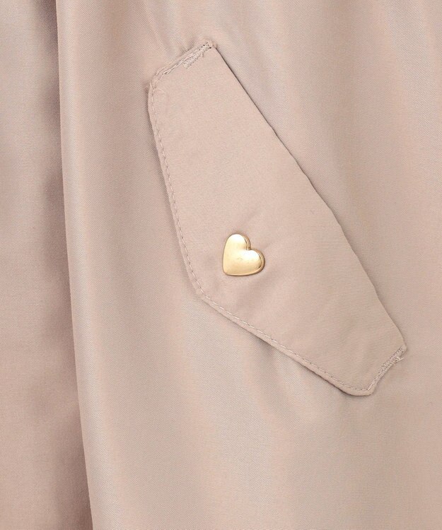 ANY KIDS ガーリー モッズ コート ベージュ