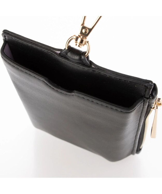 UNBILLION cachecache 多機能スマホショルダーバッグ ブラック