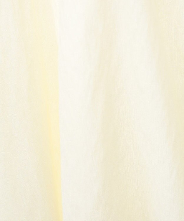 YECCA VECCA シアーラッフルブラウス Yellow