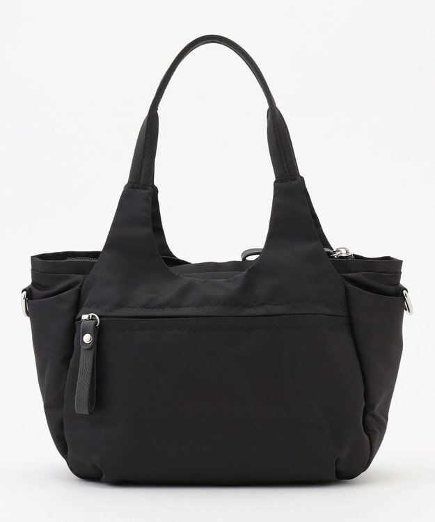 LA BAGAGERIE 【MONICA】ラウンド2WAYミニトートバッグ ブラック