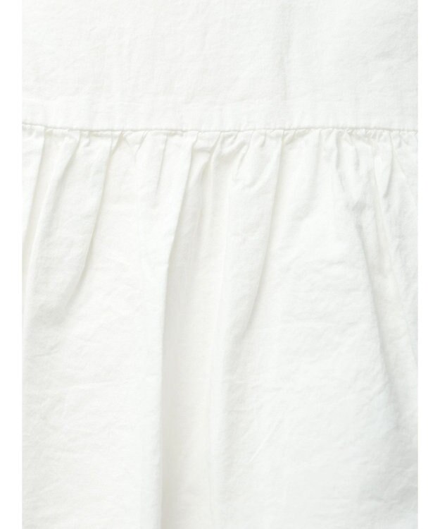 CRAFT STANDARD BOUTIQUE ペプラムブラウス Off White