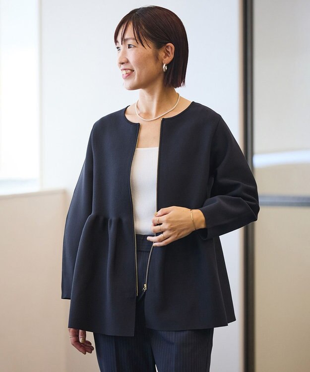 UNFILO スゴ機能 リブタンクトップ オフ