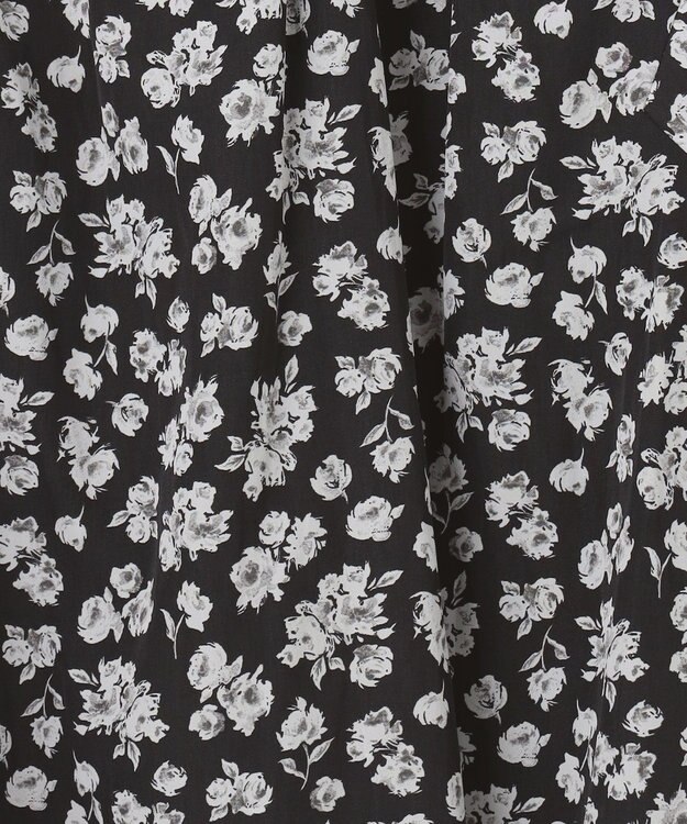 組曲 S 【前後着用可】ギャザーライトデシン ブラウス スプレーブラック系5