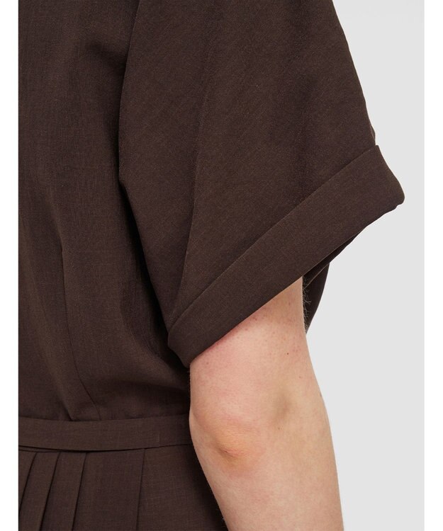 JOSEPH エアリープリッセ　ジャンプスーツ Ebony