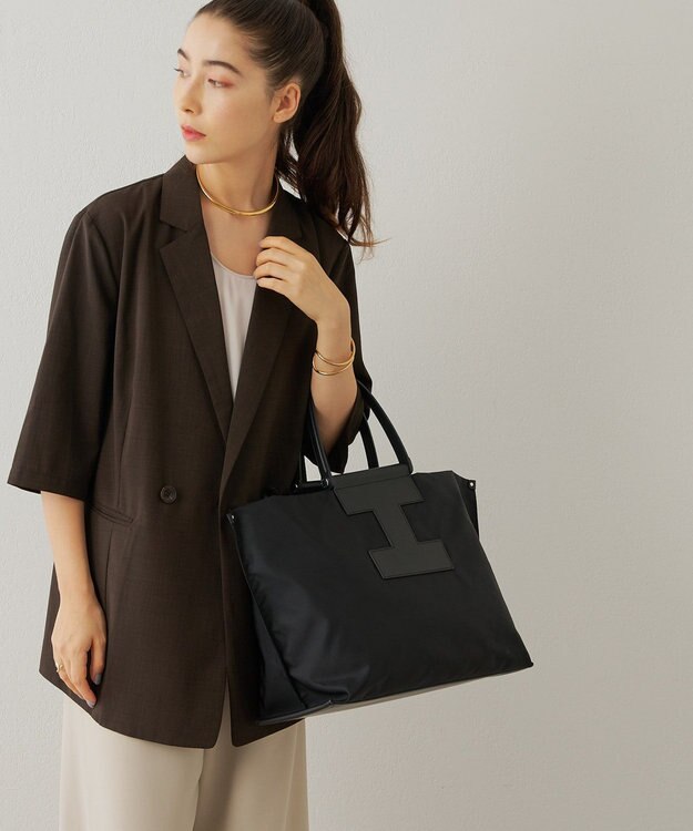 IACUCCI ソルベット L NYLON/RUGA ブラック