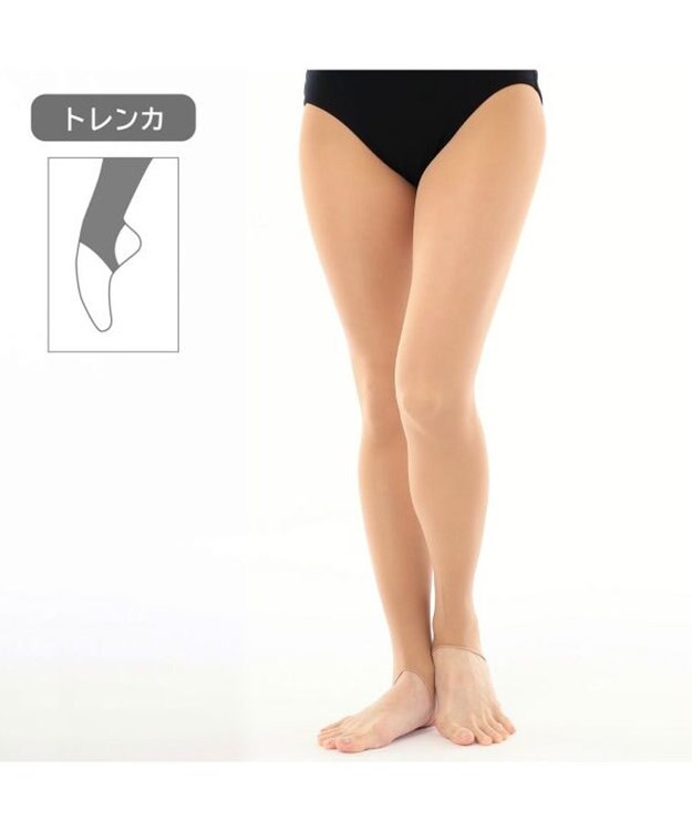 Chacott ジュニア・ダンシングタイツII（トレンカ） ベージュ