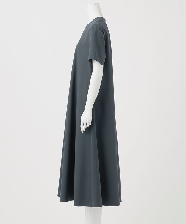 23区 S 【R(アール)】ハイゲージポンチジャージー ワンピース スレートグレー系