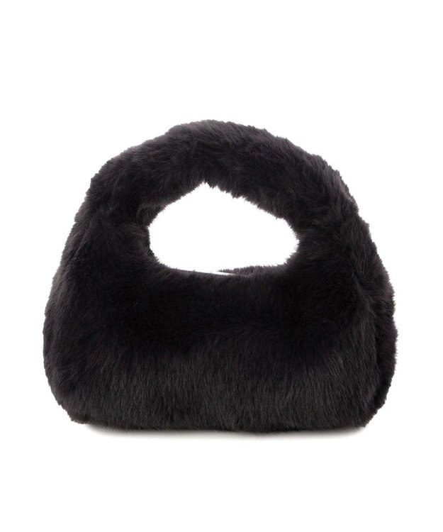 UNBILLION カシュカシュ cachecache / フェイクファー2wayハンドルミニバッグ ブラック