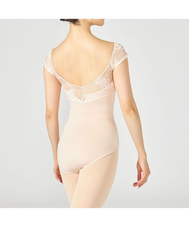 Chacott フレンチスリーブレオタード ベビーピンク