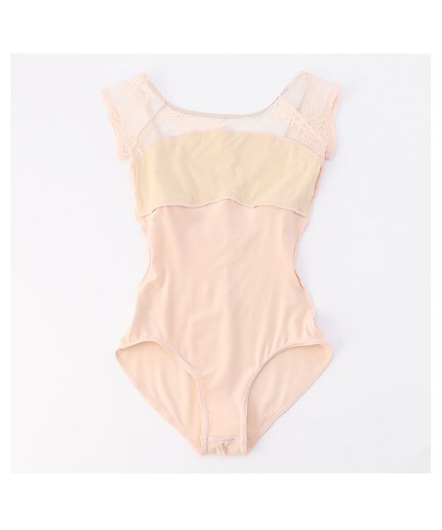 Chacott フレンチスリーブレオタード ベビーピンク