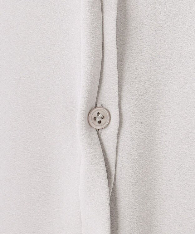 BEIGE， 【洗える】EVA / ボウタイブラウス Ice Blue