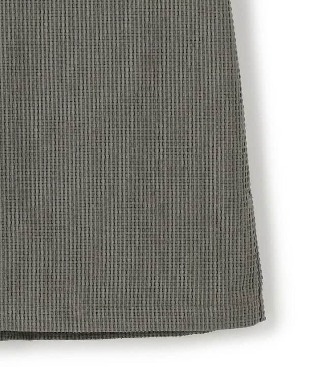 JOSEPH HOMME 新素材【通気性/ストレッチ】トリコサッカーストレッチ 　レギュラーカラー半袖シャツ グレー系