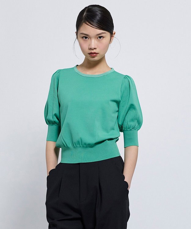 TOCCA BALOON ニットプルオーバー グリーン系