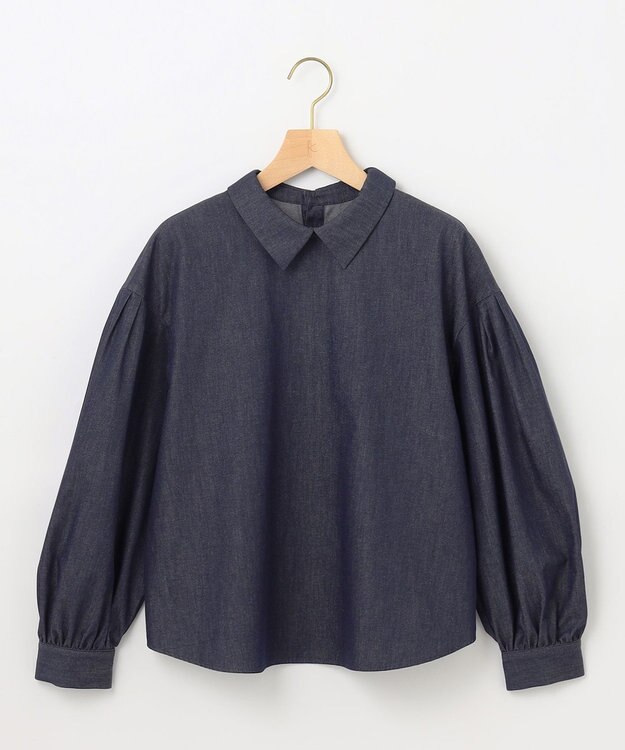 組曲 パフィシャーティング ブラウス 【WEB限定】ネイビー系9