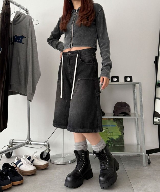 WEGO スニーカーブーツ ブラック