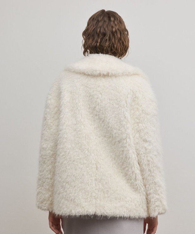 GRACE CONTINENTAL フェイクファーPコート キナリ