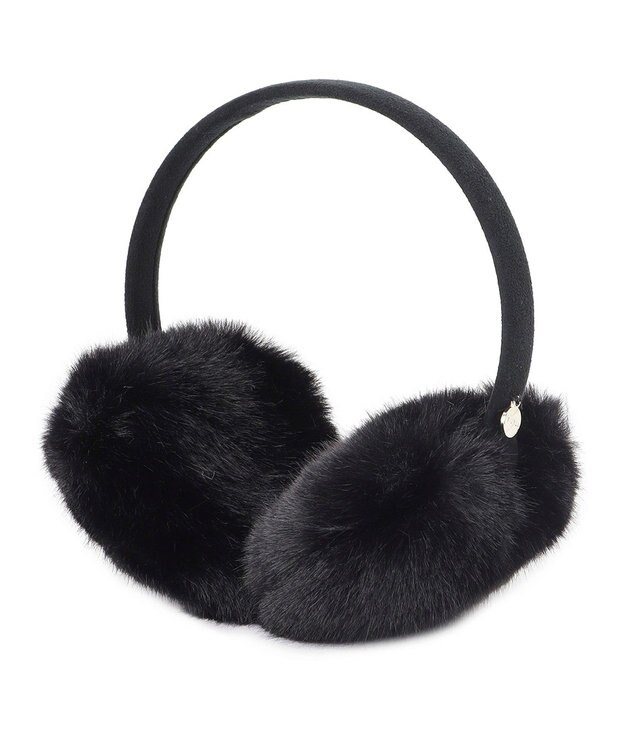 MOONBAT 【ラッピングBOX付き】FURLA ハート型イヤマフ ブラック