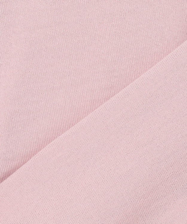 ICB L 【洗える】コンパクトファインウール Vネックニット シェルピンク系