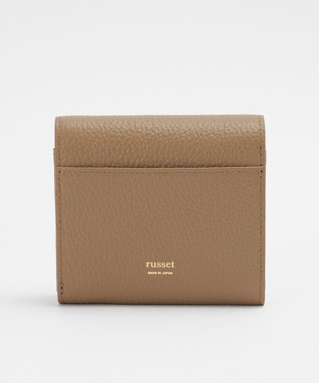 russet サークルプレートハーフウォレット(SO-441) Mocha