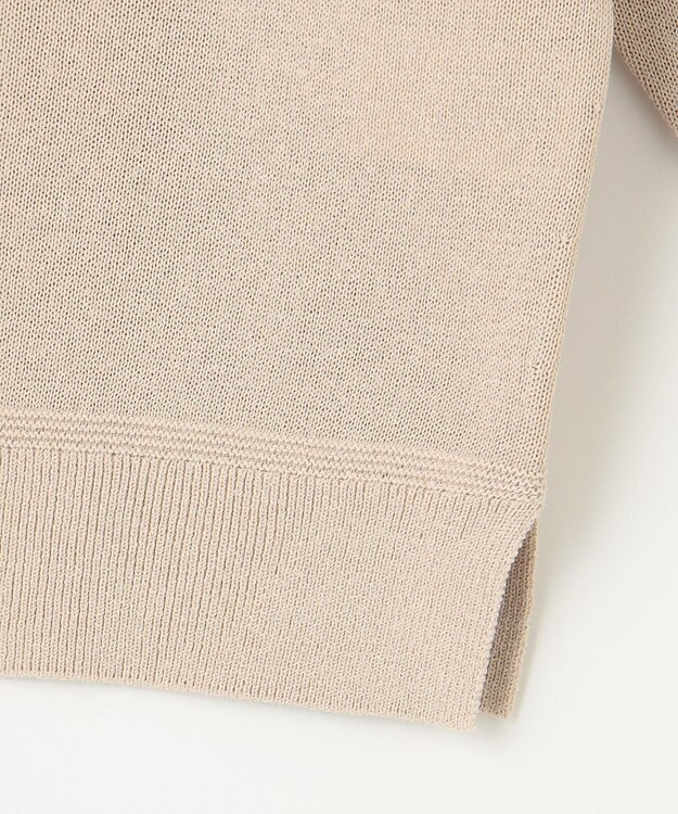 J.PRESS LADIES S 【洗える】リノナチュール Vネック カーディガン ベージュ系