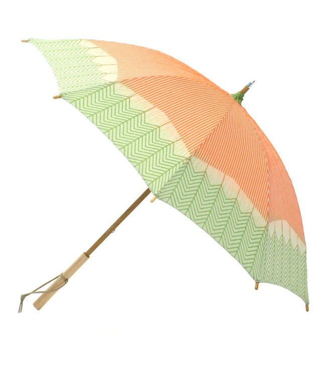 槇田商店 菜-sai- にんじん　日傘 オレンジ