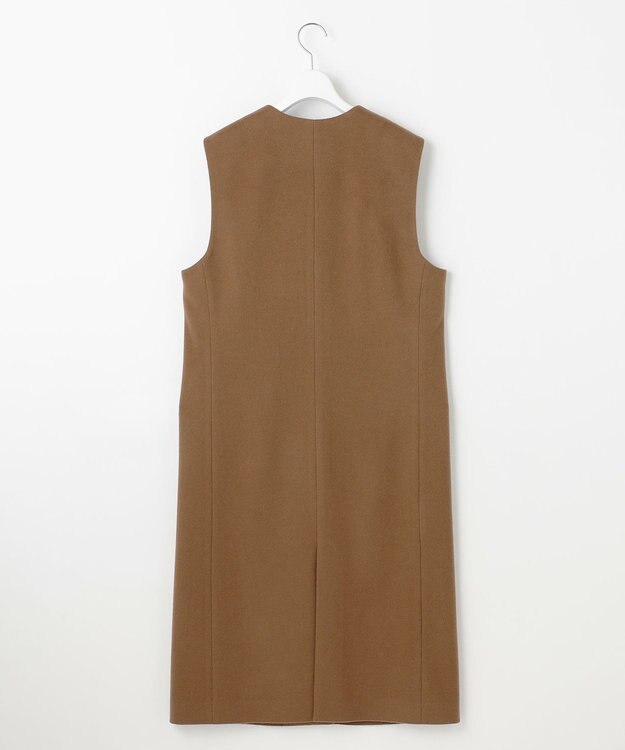 自由区 S 【カタログ掲載】Super100sライトビーバー ジレ キャメル