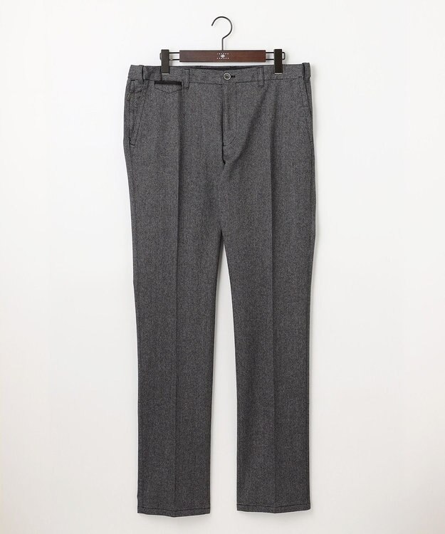 JOSEPH ABBOUD 【キングサイズ・ウェストも伸びる！/ストレッチ】ムリネオックス  パンツ グレー系