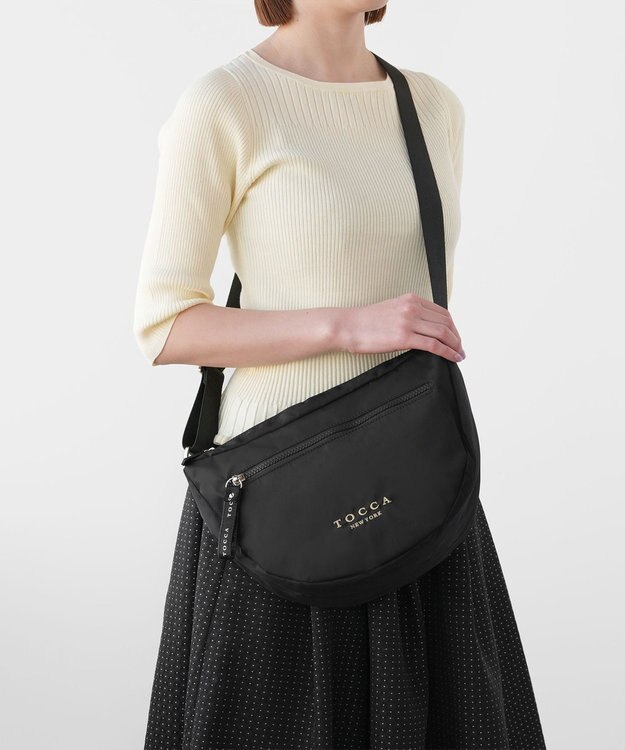 TOCCA 【サスティナブル素材・WEB＆一部店舗限定】NUOTO NYLON POCHETTE ポシェット ブラック系