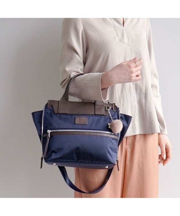 ACE BAGS & LUGGAGE Kanana project PJ-14 ショルダーバッグ 17312 カナナプロジェクト トートバッグ ２way ネイビー