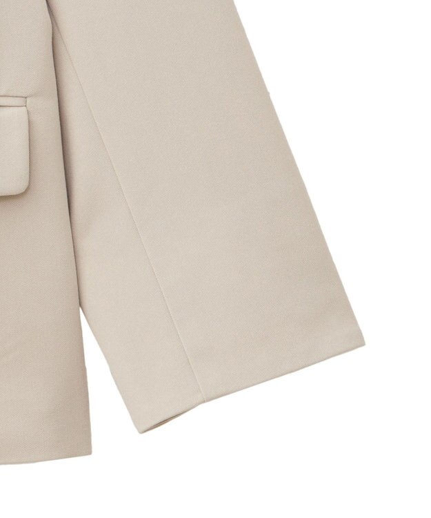 earth music&ecology シングルテーラードジャケット ベージュ