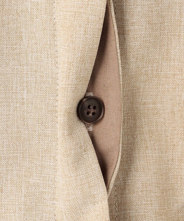 uncrave ウォッシャブルドライサップ ドルマンシャツ シャンブレーベージュ