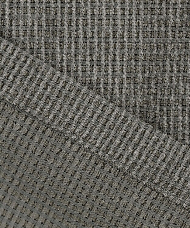 JOSEPH HOMME 新素材【通気性/ストレッチ】トリコサッカーストレッチ 　レギュラーカラー半袖シャツ グレー系