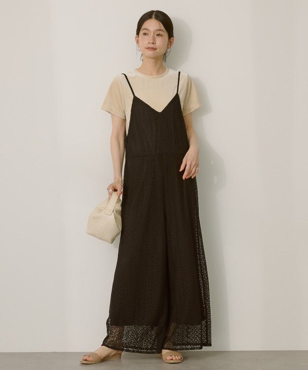 AMERICAN HOLIC ベロアTシャツ Ecru