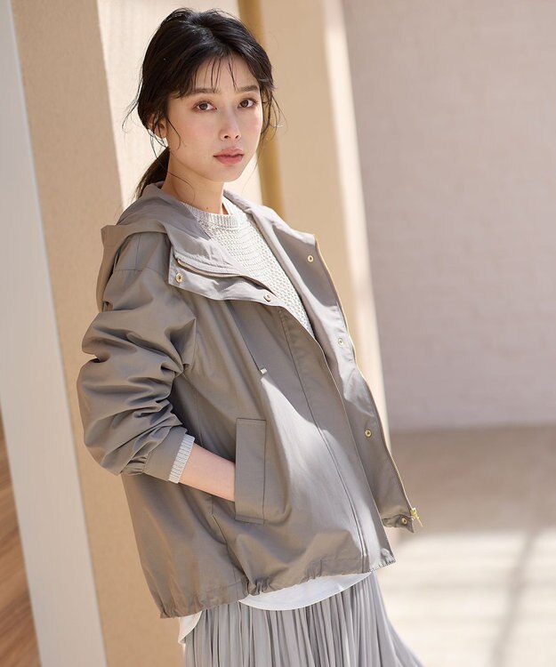 ANY 【撥水/UVカット/手洗い可】ラク映え撥水マウンパ モカ