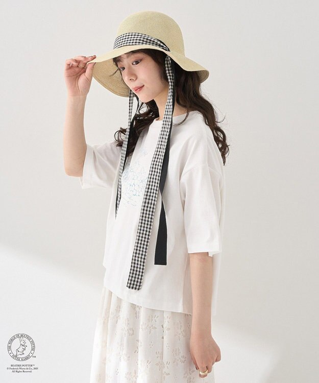 earth music&ecology Ｐｅｔｅｒ　Ｒａｂｂｉｔ?／ｅａｒｔｈ　フルーツＴ Off White