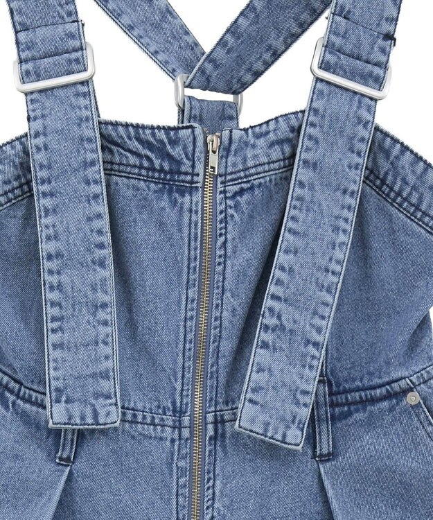 Green Parks ・ＳＵＧＡＲ　ＳＰＯＯＮ　２ｗａｙデニムジャンスカ Indigo