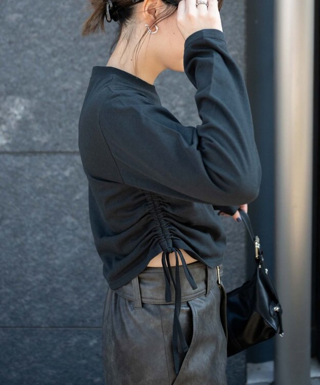 WEGO ラインストーンサイドドロストロンT ブラック