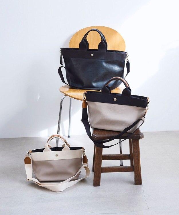 TOPKAPI 【人気色が限定復活！】【Breath TOPKAPI】RIPPLE リプル トート バッグ M（ショルダー付き） トープ